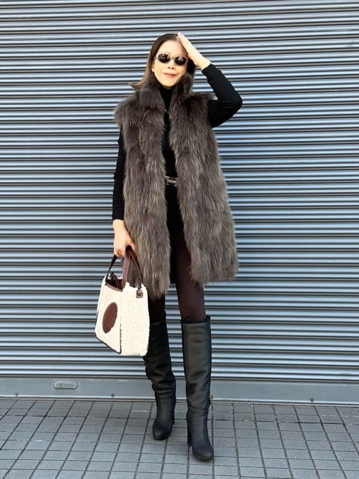 26_２月MOTOMIさんブログ_ユニクロヒートテックウルトラストレッチレギンスパンツコーデ