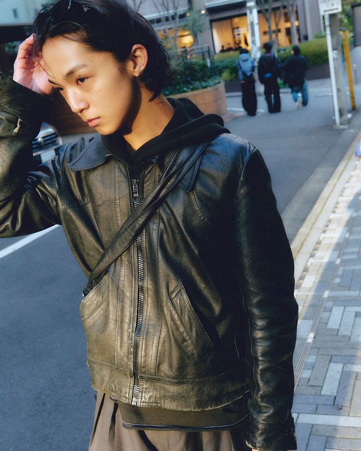 【スナップ】カラーは黒をベースに構築したキレイめAラインコーデ