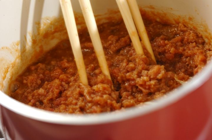 里芋のそぼろあんの作り方1