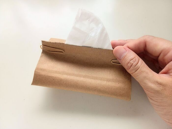 お家に眠ってる〈ポケットティッシュ〉に注目！たった1分で→使い勝手が爆上がり♡こりゃ便利だわ！！