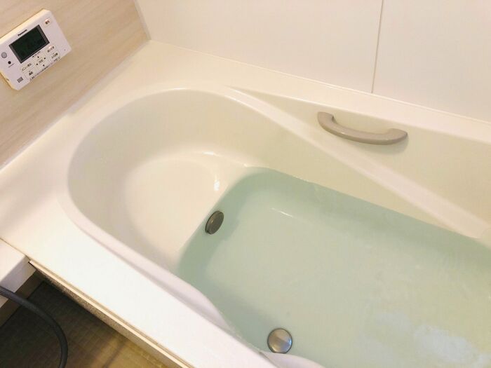 お風呂の配管を