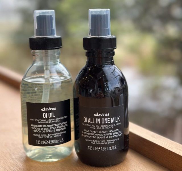 ヘアオイルとヘアミルク