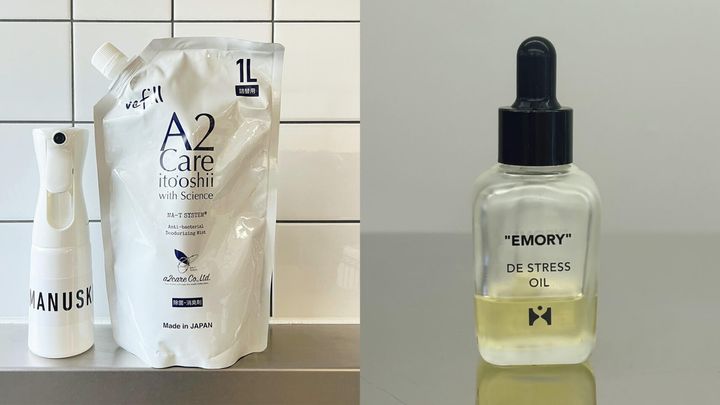 除菌消臭剤の「A2ケア」、ヘアオイル「ディストレス オイル」