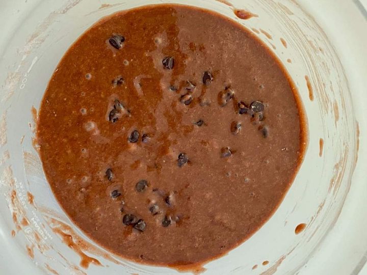 チョコココアの米粉マフィン