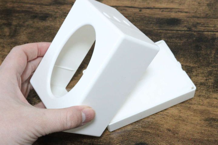 ポケットティッシュケース ホワイト 装着方法