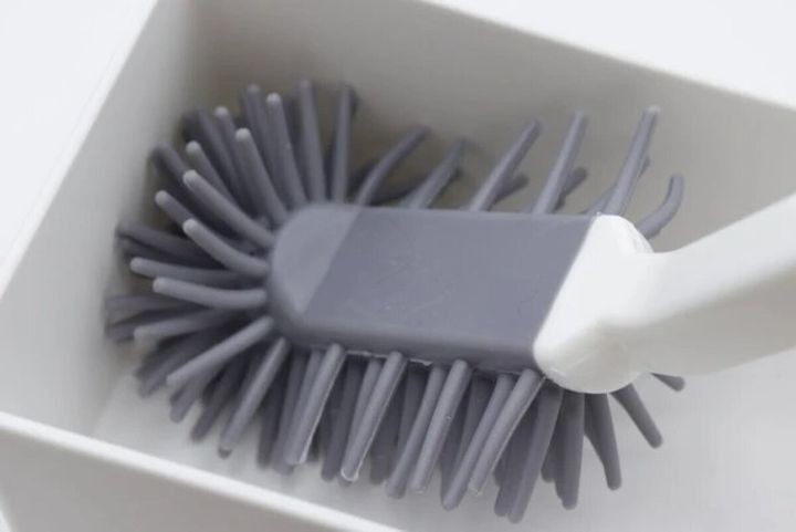 ダイソー TPRトイレブラシ スリムタイプ（ケースセット可）