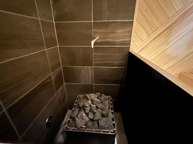 オートロウリュで体感温度がグッと上がる