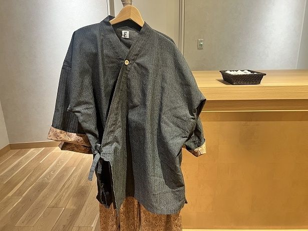 汗をかいたら、有料にはなるが着替えのおかわりもできる