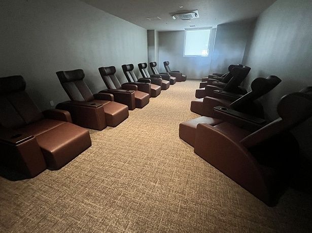 リラックスルームは女性専用と男女共用の2カ所