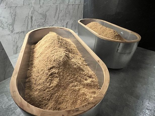 「発酵温熱沐浴(R)」も体験できる