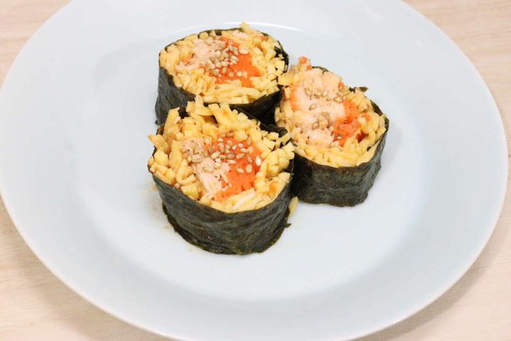 ダイソー ミニ手巻きすしセット キトキンパ