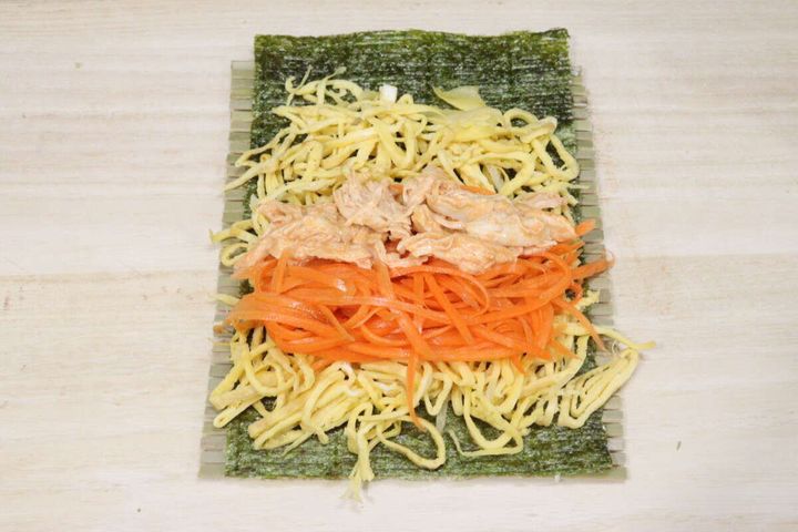 ダイソー ミニ手巻きすしセット キトキンパづくり