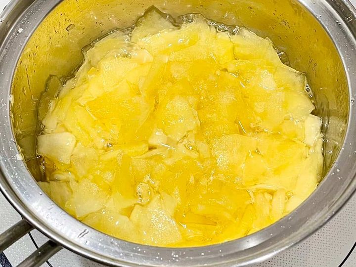 果肉感たっぷり手作りりんごジャム