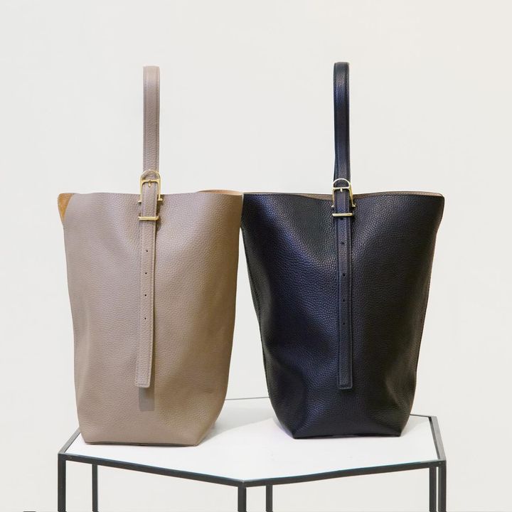 画像: 通勤スタイルにもぴったりなA4サイズの入るバケットバッグが登場