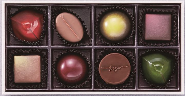 ショコラティエ マサール バイ トウゴ マツダ「ボンボンショコラボックス トーゴ」5400円