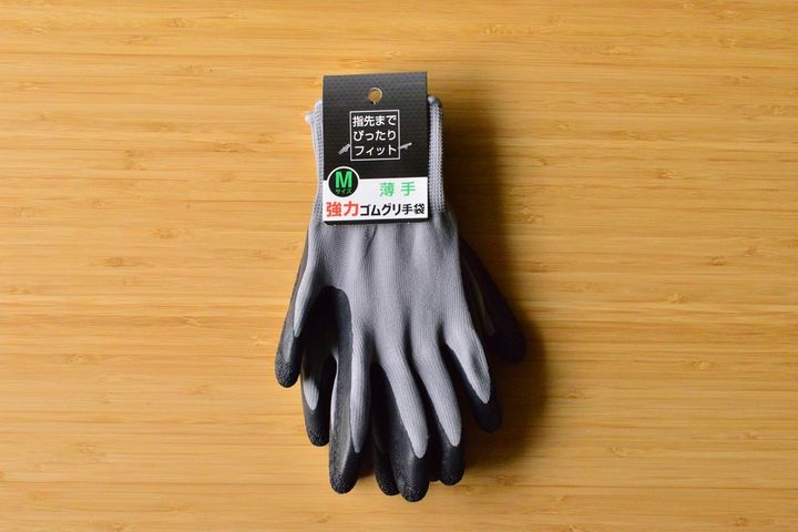 100均の軍手買ってみた！【セリア・ダイソー・キャンドゥ】ラバー軍手も紹介