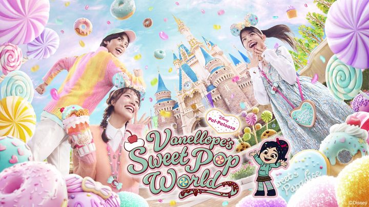東京ディズニーランド「ヴァネロペのスウィーツ・ポップ・ワールド」