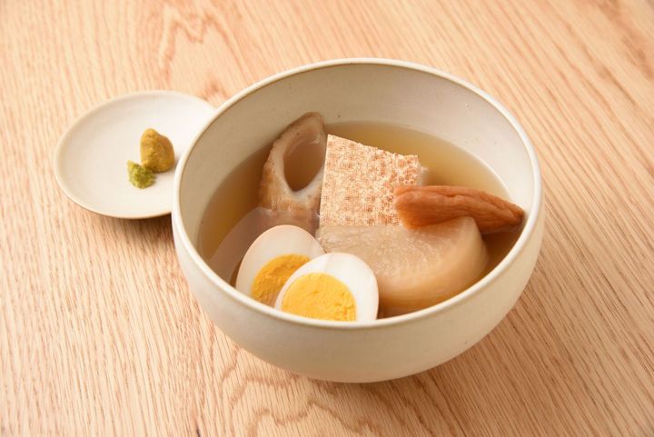 「ほっこりおでん ※値段はタネにより異なる」