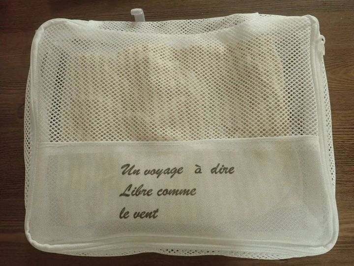 DAISO(ダイソー)：そのまま洗えるトラベル仕分け収納ケース