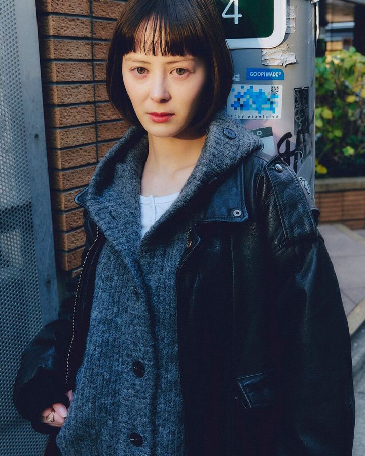 【スナップ】おろしたてのニットを主役に♡レザー＆マーチンでも不思議と柔らかい雰囲気