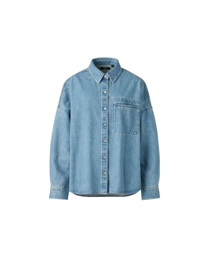 デニムリラックスシャツジャケット 4990円（税込）※男女兼用