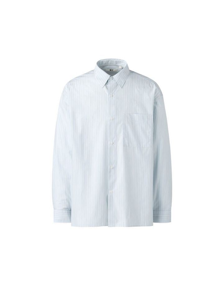 ブロードオーバーサイズシャツ/ストライプ 3990円（税込）※男女兼用