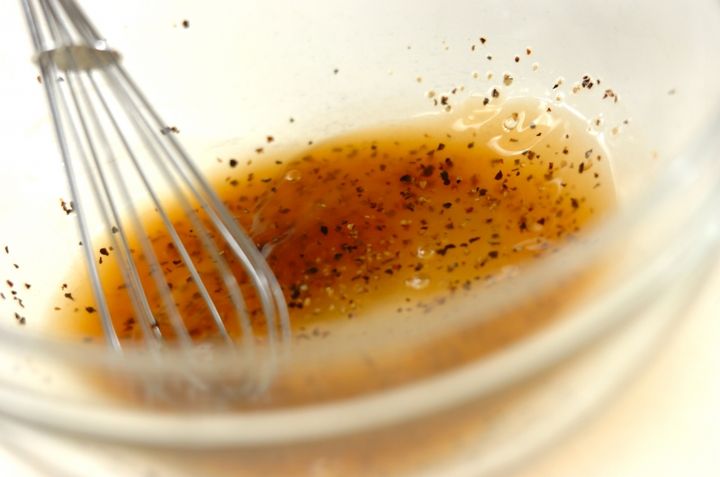 手羽中の唐揚げの下準備1