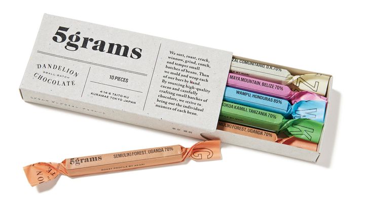 ダンデライオン・チョコレートのチョコレート