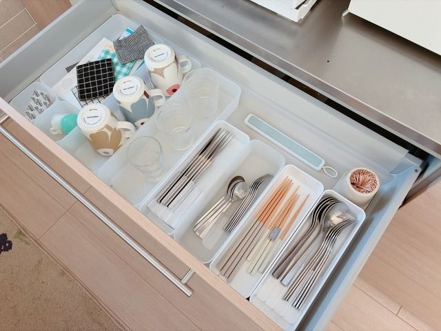 キッチンの引き出し