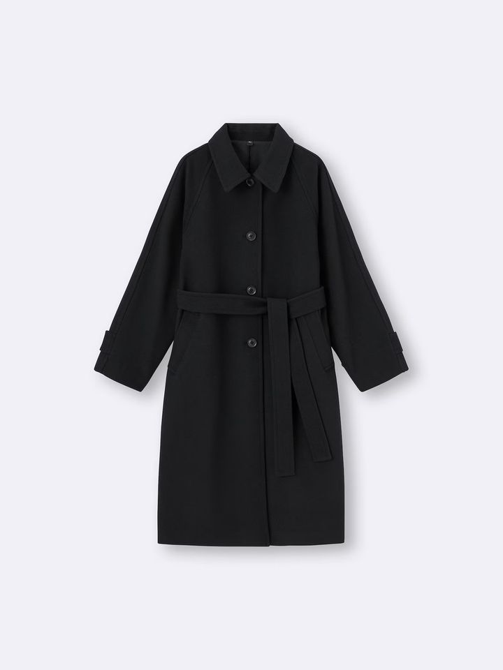 【ジーユー】上品ロングコートをプチプラで