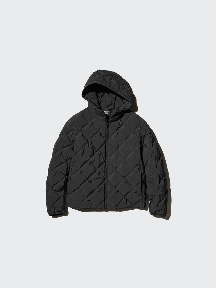 【ユニクロ】自宅で洗える！中綿入りあったかパーカー