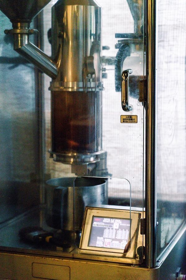 オーダーが通ってから焙煎がスタート