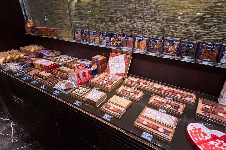 ブティック店内、ギフト商品陳列イメージ