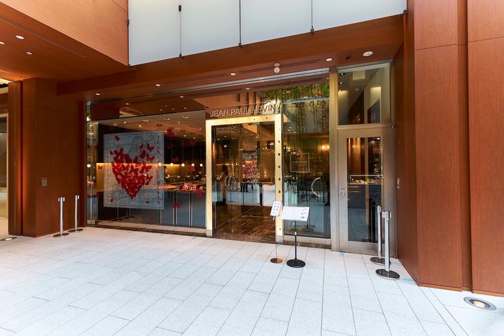 「ジャン＝ポール・エヴァン 東京ミッドタウン店」の外観