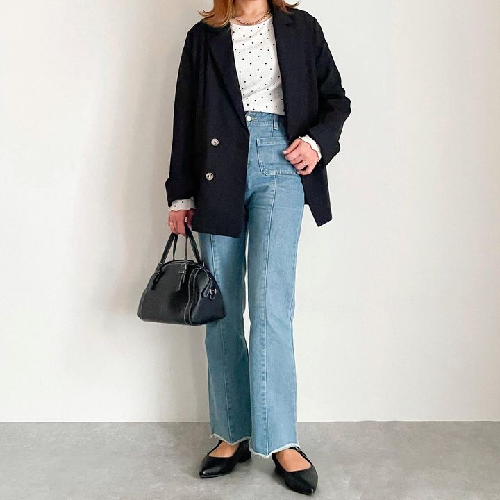 画像: 着回しコーデ2