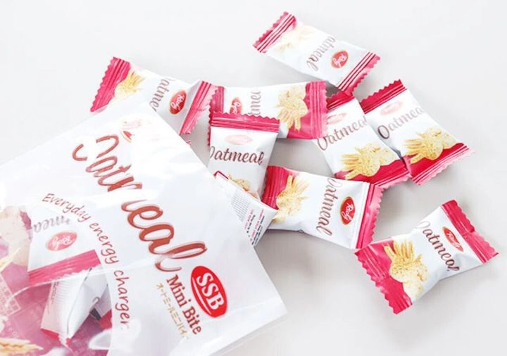 ダイソー オートミールミニバイト パッケージ