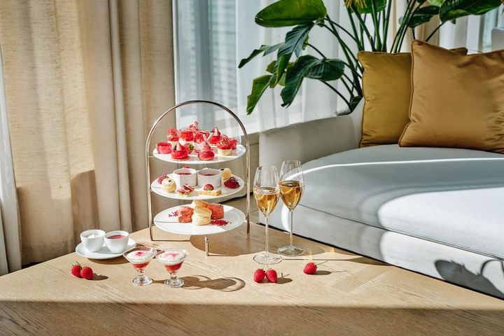 Strawberry Caviar Afternoon Tea