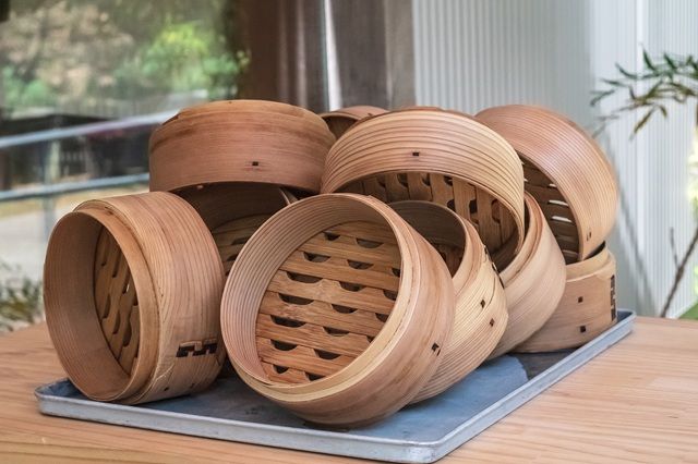 ダイソー せいろ 竹せいろ イメージ