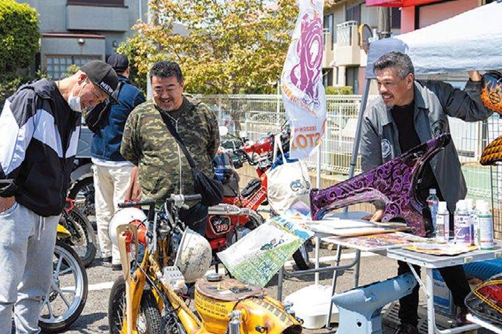 【千葉カブミーティング】佐倉市ユーカリが丘に400台集結！街と一体の新しいカブ文化