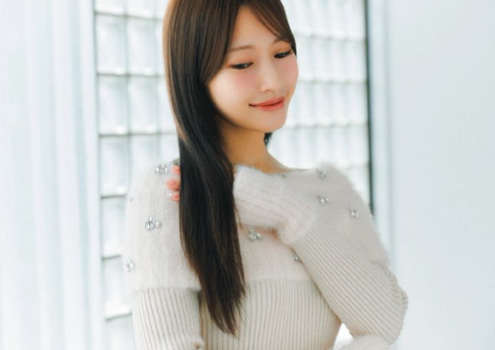 髪を溶かしている伊藤渚さん