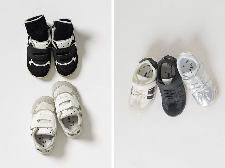 画像: 左｜シューズ各￥5,940、右｜シューズ各￥6,490【イフミー×イエナ アンファン】 出典：イエナ アンファン