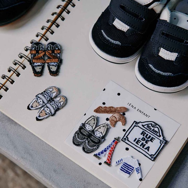 画像: ノベルティのオリジナルワッペン 出典：イエナ アンファン