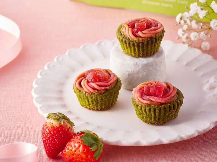 伊藤久右衛門 宇治抹茶いちごケーキ お茶苺トルテ