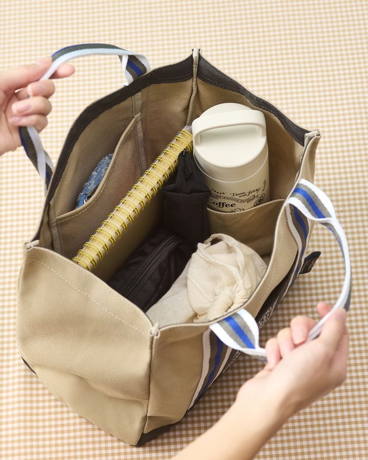 トムとジェリー キャンバススクエアトート02