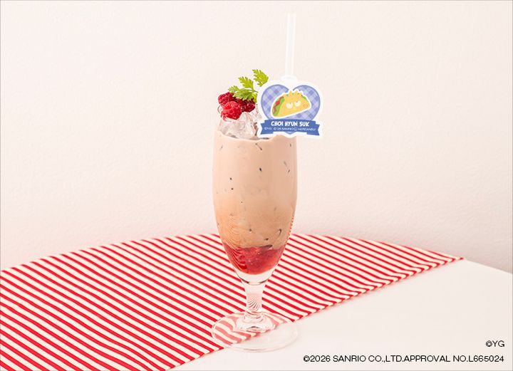 チョコベリーアイスミルク