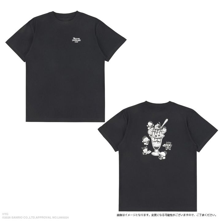 【TREASURE×HAPIDANBUI CAFE】Tシャツ(BLACK)
