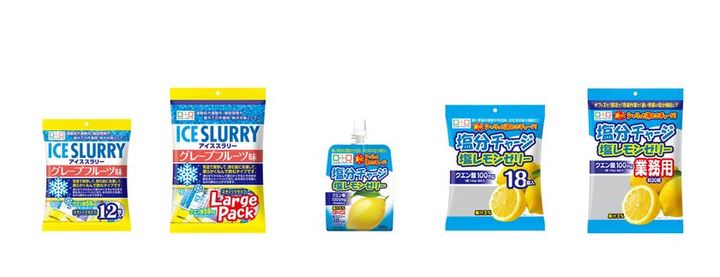 こんにゃくパーク アイススラリー グレープフルーツ味 塩分チャージ 塩レモンゼリー 熱中症対策