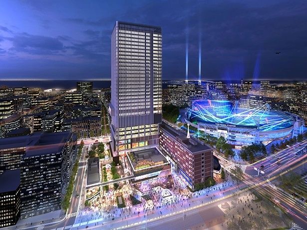 2026年4月21日(火)に開業する「OMO7横浜」BASEGATE横浜関内(夜景イメージ)
