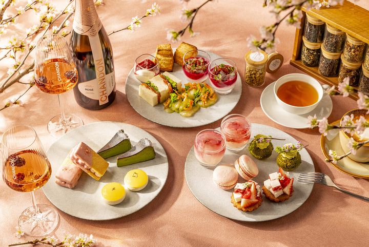 桜アフタヌーンティー