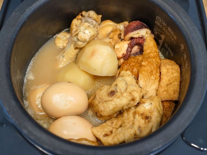 炊飯器でほったらかし！絶品『塩おでん』のレシピを大公開♡味しみしみで最高で～す！